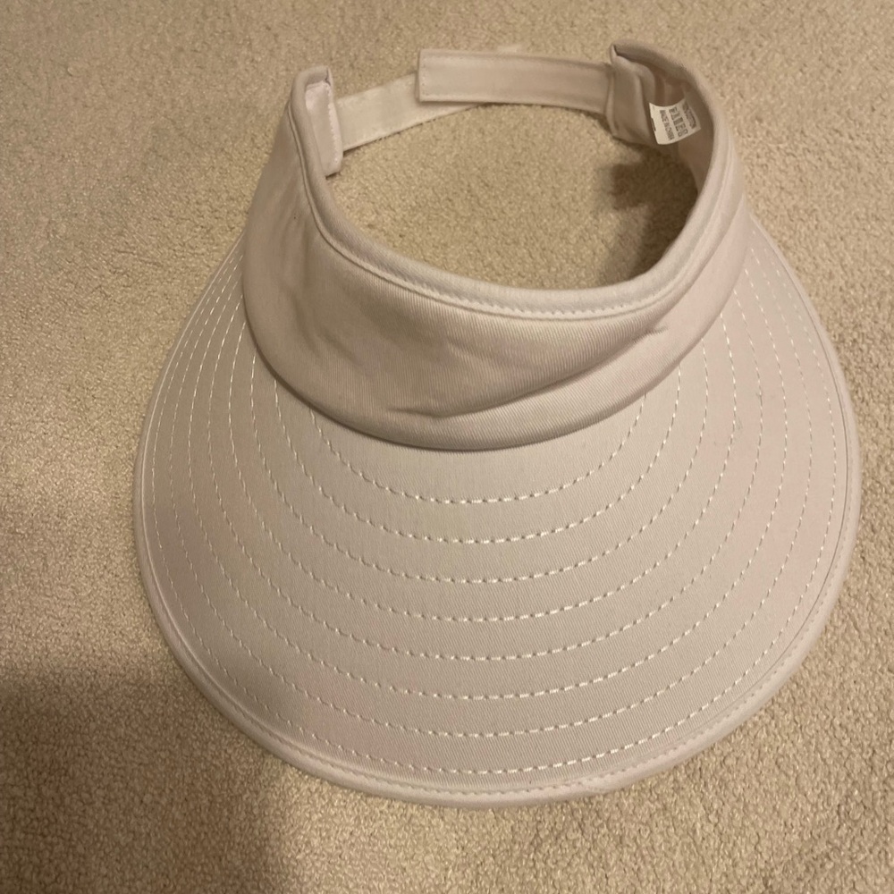 White Sun Protective Cap/Visor - Picture 4 of 7
